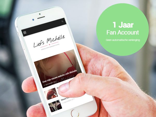 Fan Account 1 jaar