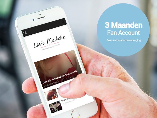 Fan Account 3 maanden