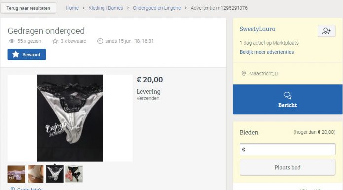 SweetyLaura op Marktplaats is een dief en oplichter