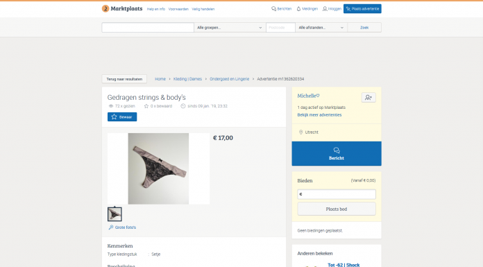 (nep)Michelle♡ op Marktplaats is een dief – FAKE!