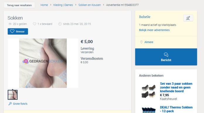 Babe0e op Marktplaats is een dief – FAKE!